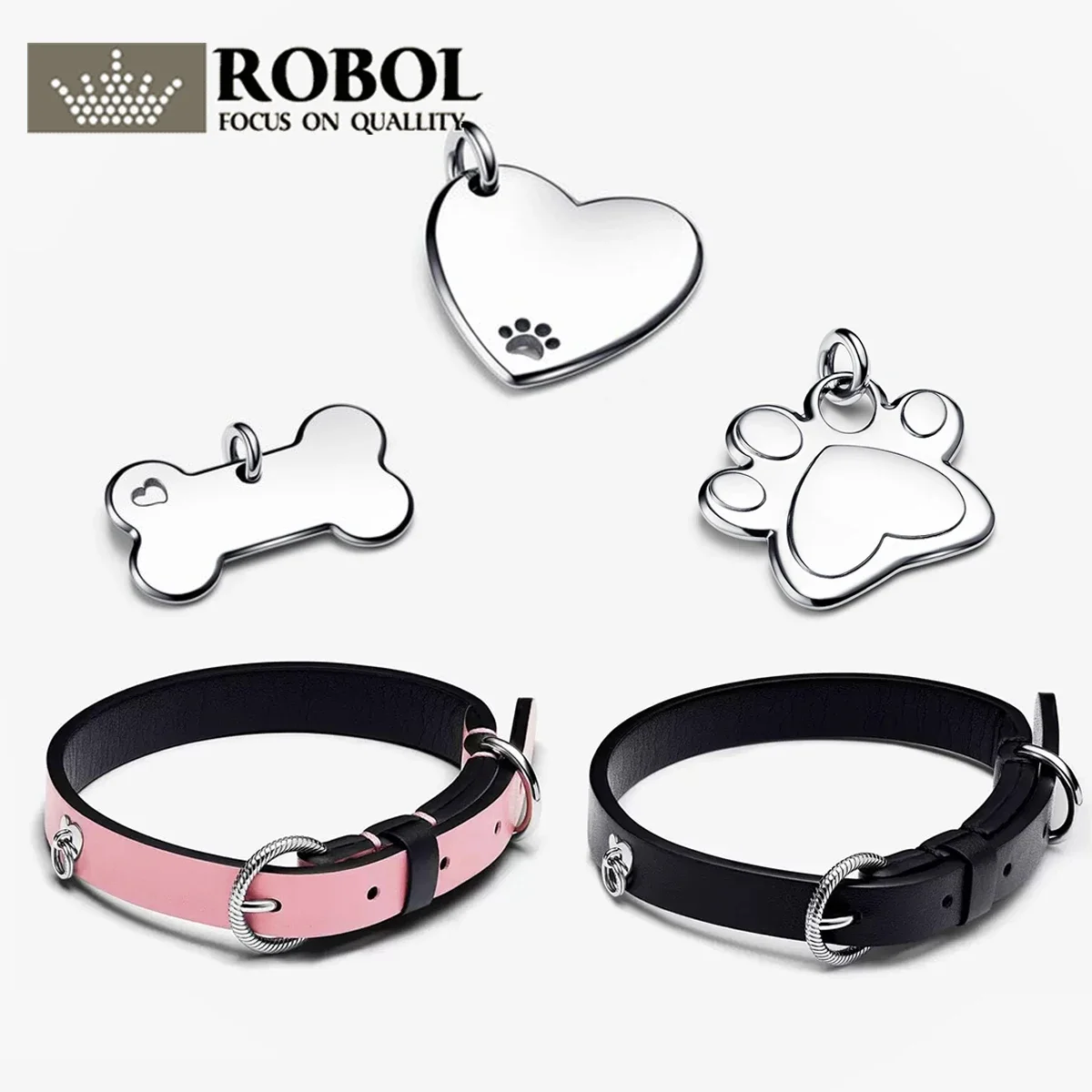 

86 высококачественный милый ошейник для домашних животных с подвеской в форме сердца с оригинальным логотипом Бесплатная доставка