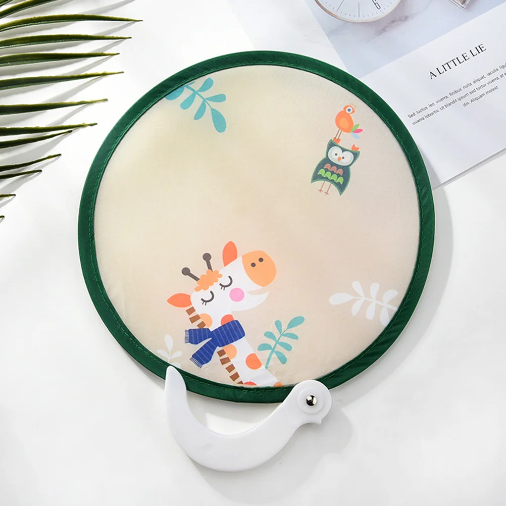 

4 Pcs Hand Fans Japanese Handheld Foldable Collapsible Cute Kid Folding