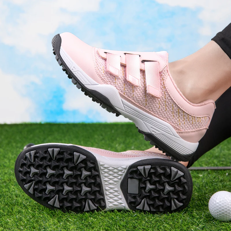 Fashion Golf Shoes Men's and Women's Large Sizes 37-47 Golf Sports Shoes Lightweight and Non Slip High Quality Walking Shoes