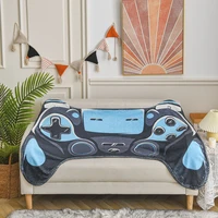 gamer design print blanket soft fleece throw blanket for sofa couch bed cartoon kids video game plush blanket ultra soft
