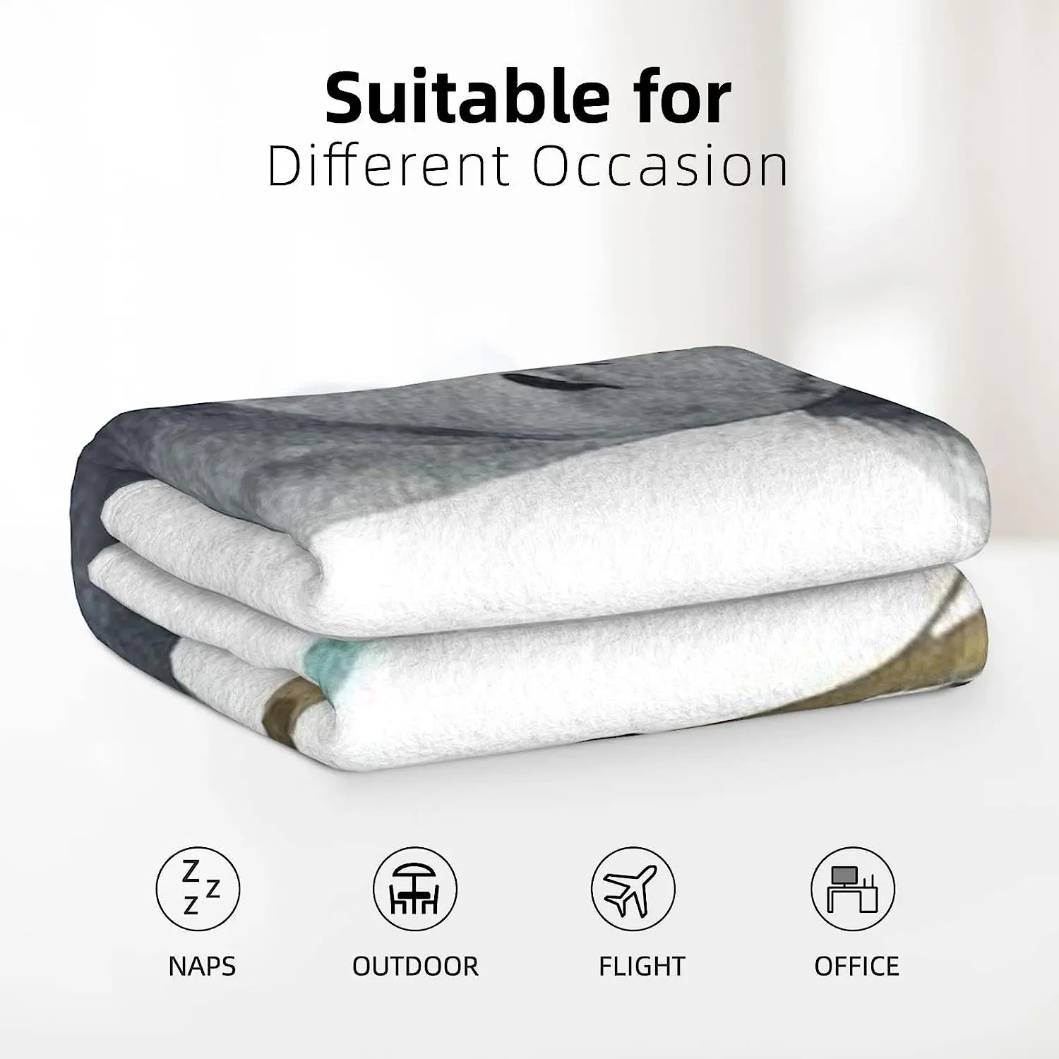 Фланелевое Одеяло с забавными коалы дорожные одеяла 280 г/м2 мягкое теплое одеяло