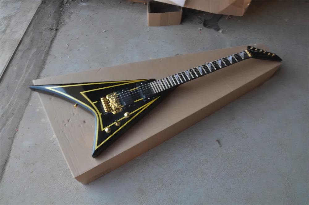 Гитара RR5 в форме ласточкин хвост V-типа Сплит электрическая гитара 24 продукта