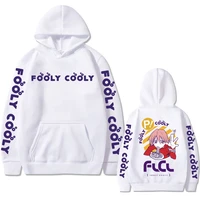 anime fooly cooly graphics printed hoodie flcl dead end v1 hoodies regular men women fashion hip hop oversized loose sweatshirt