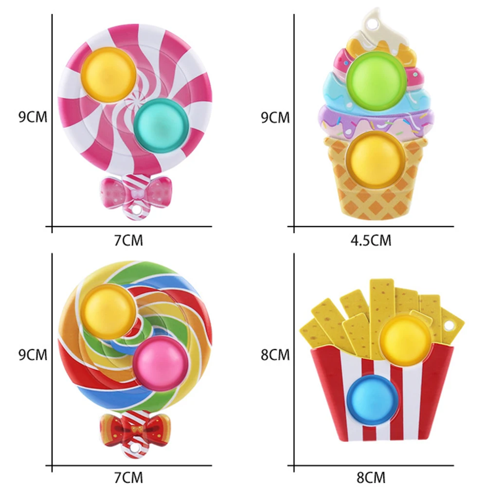 Игрушка Пасхальная в виде яйца игрушка-антистресс с эффектом пузырьков пуш-ап