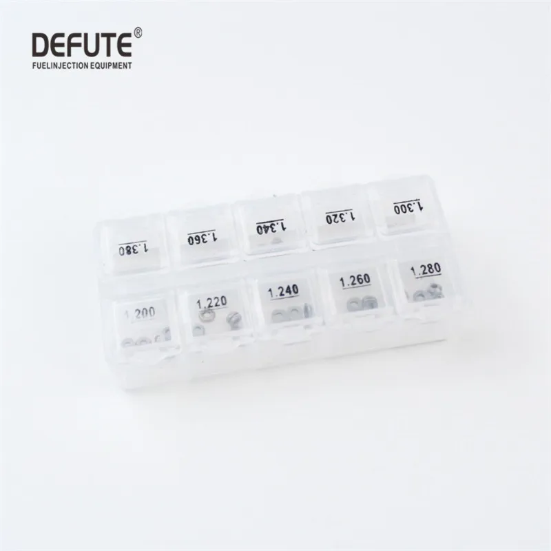 

Fuel injector B24 (1.7 3.95)/Ø Ø gasket pressure adjusting shim a box of 50 applicable types