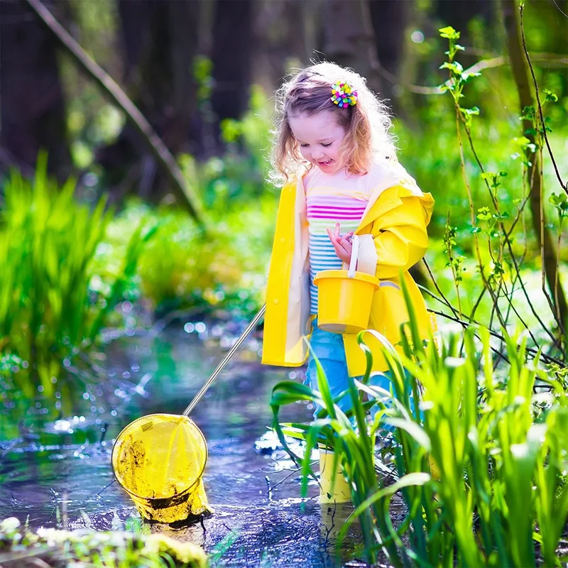 2 шт. телескопическая рыболовная сеть из нержавеющей стали