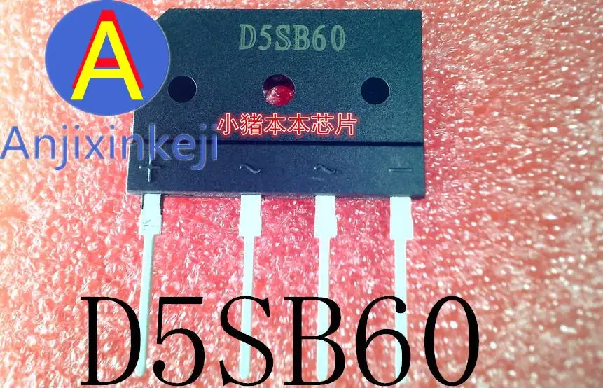 

10 шт. 100% оригинальный новый D5SB60 D5S860 D5SB 60 ZIP-4