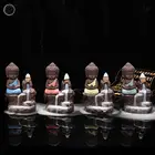 Маленький монах, Маленький Будда, керамическая курильница, держатель для ароматов, курильница с обратным потоком креативный рефлюкс, палочка для благовоний