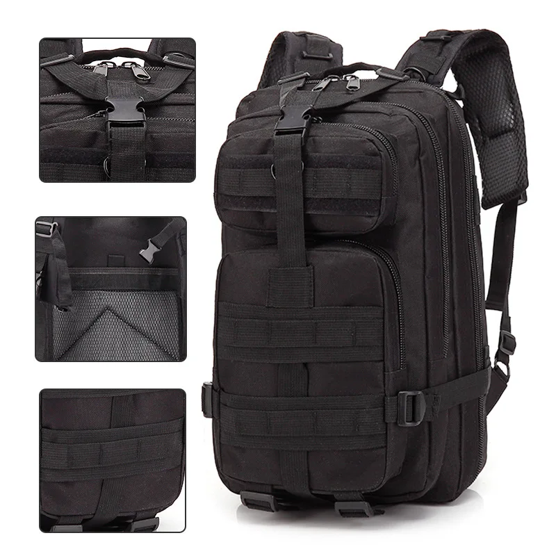 

Large Capacity Trekking Bag Camping Backpack Sports Men Military Tactical Waterproof Rucksacks Outdoor Camouflage Hunting Backpa