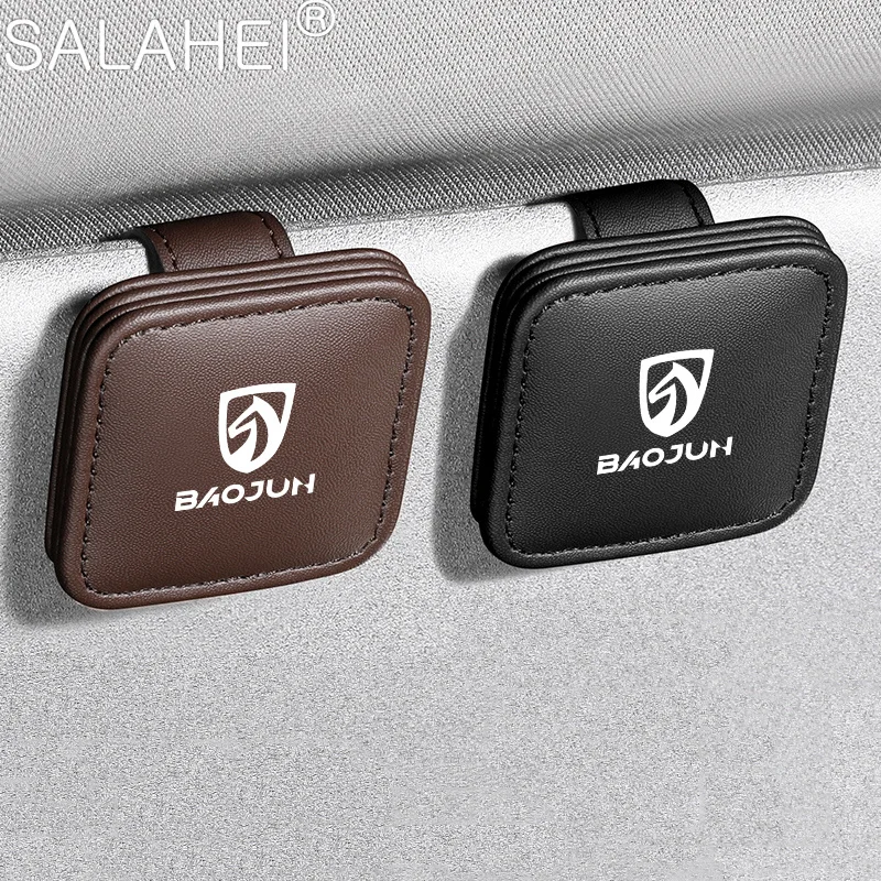 

Car Eyeglass Holder Glasses Storage Clip For Baojun 510 530 730 360 560 RS-5 630 310 E100 Auto Interior Organize Accessories