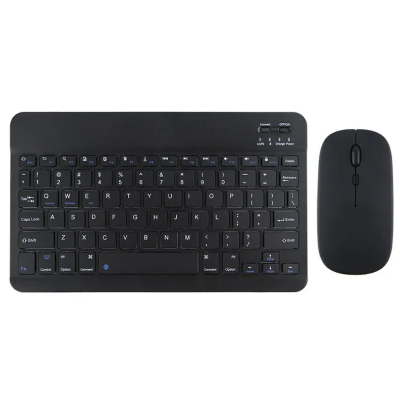 

10Inch Universal Wireless Bluetooth Keyboard Mouse Combo For iPad Keyboard Tablet Windows Android Laptop