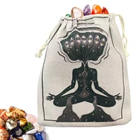 velvet tarot card bag oracle card pouch tarot accessories drawstring package mini storage pouch portable bag christmas gift