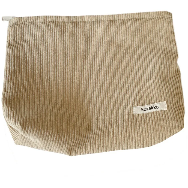 Женская сумочка для косметики Вельветовая дорожная косметичка девочек сумочки