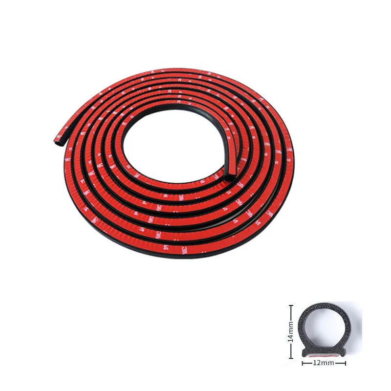 

Auto Gummi Tür Dichtung Streifen Big D Typ Auto Tür Dichtung Streifen Universal-Noise Isolierung Epdm Auto Gummi Wasserdichte Di