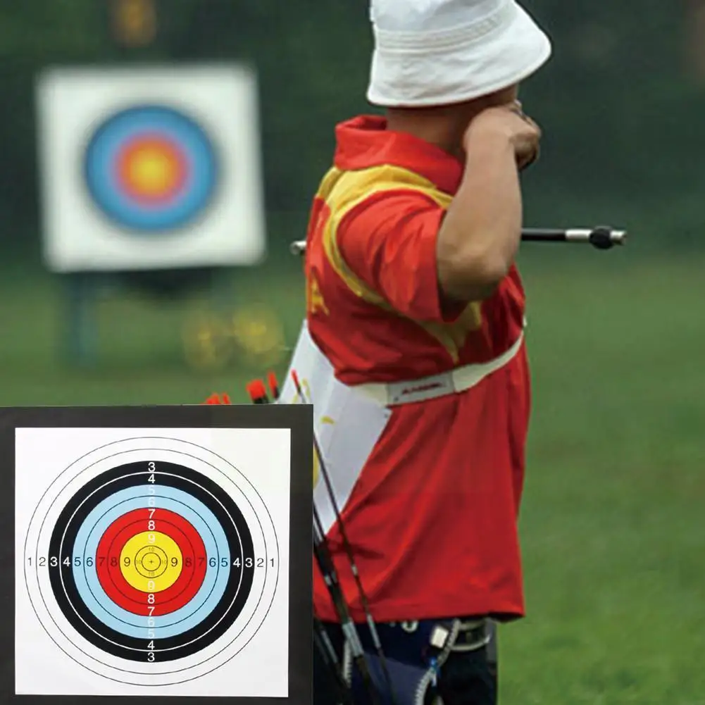 

Archery Target High Density 50x50x5cm Eva Foam Shooting Recurve Sport Practice Outdoor Board Crossbow Hunting Accessories J6b7