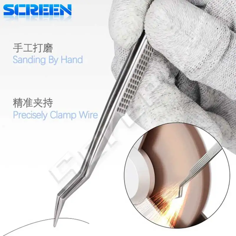 Механические Магнитные Пинцеты Из Нержавеющей Стали И Стекла Антикоррозийные