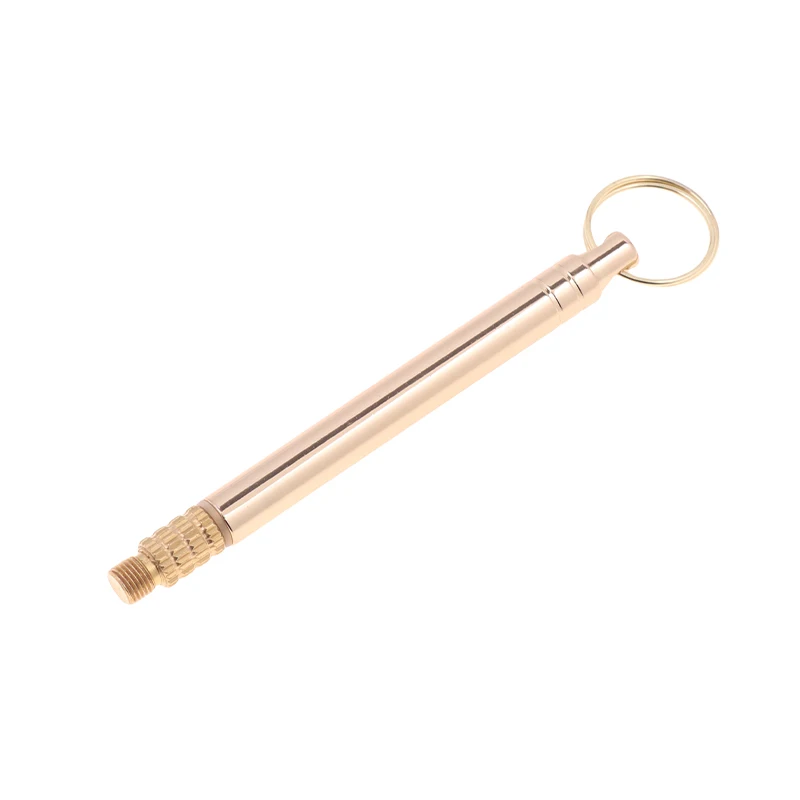 

1Pc Titanium Alloy Portable Toothpick Domestic Toothpick Outdoor Camping DefenseTool Toothpick Rack Titanium Alloy Toothpick