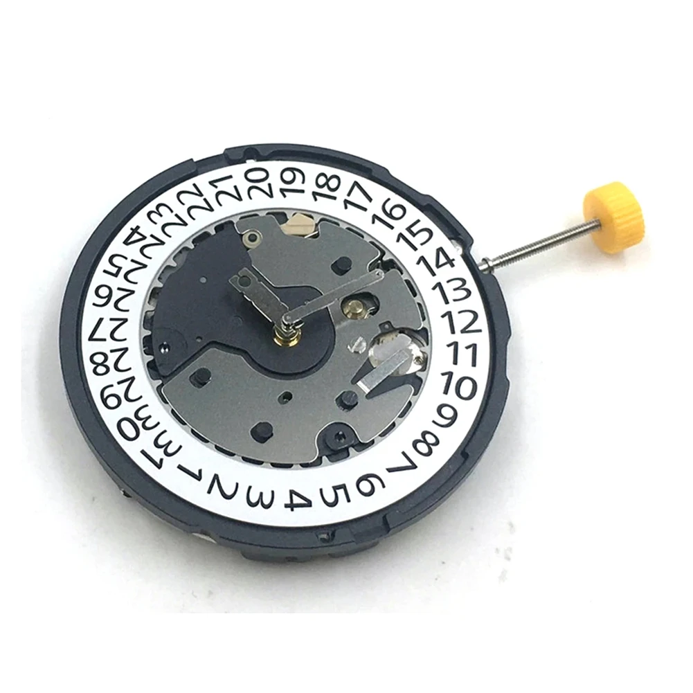 

6 Hands Single Calendar Date At 4 O'Clock Quartz Replacement Movement for Z60 Watch Spare Parts with Battery