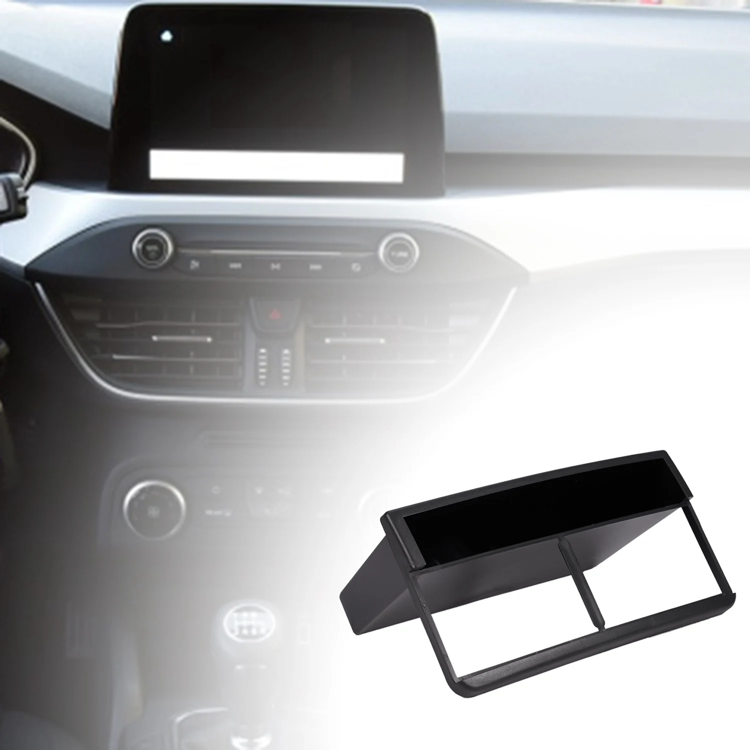 1 Din Автомобильная стереомагнитола DVD-плеер панель с отделкой для Ford Fiesta Focus 1998 - 2006