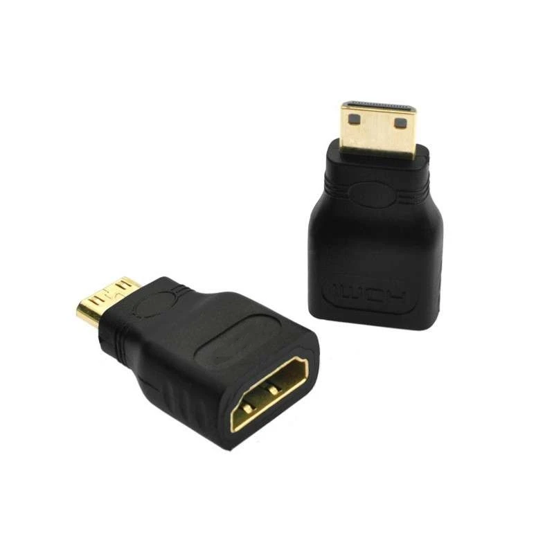 D Mini Male HDMI-compatible To Standard HDMI-compatible Female Extension Adapter Female To Male F-M HDMI-compatible Converter