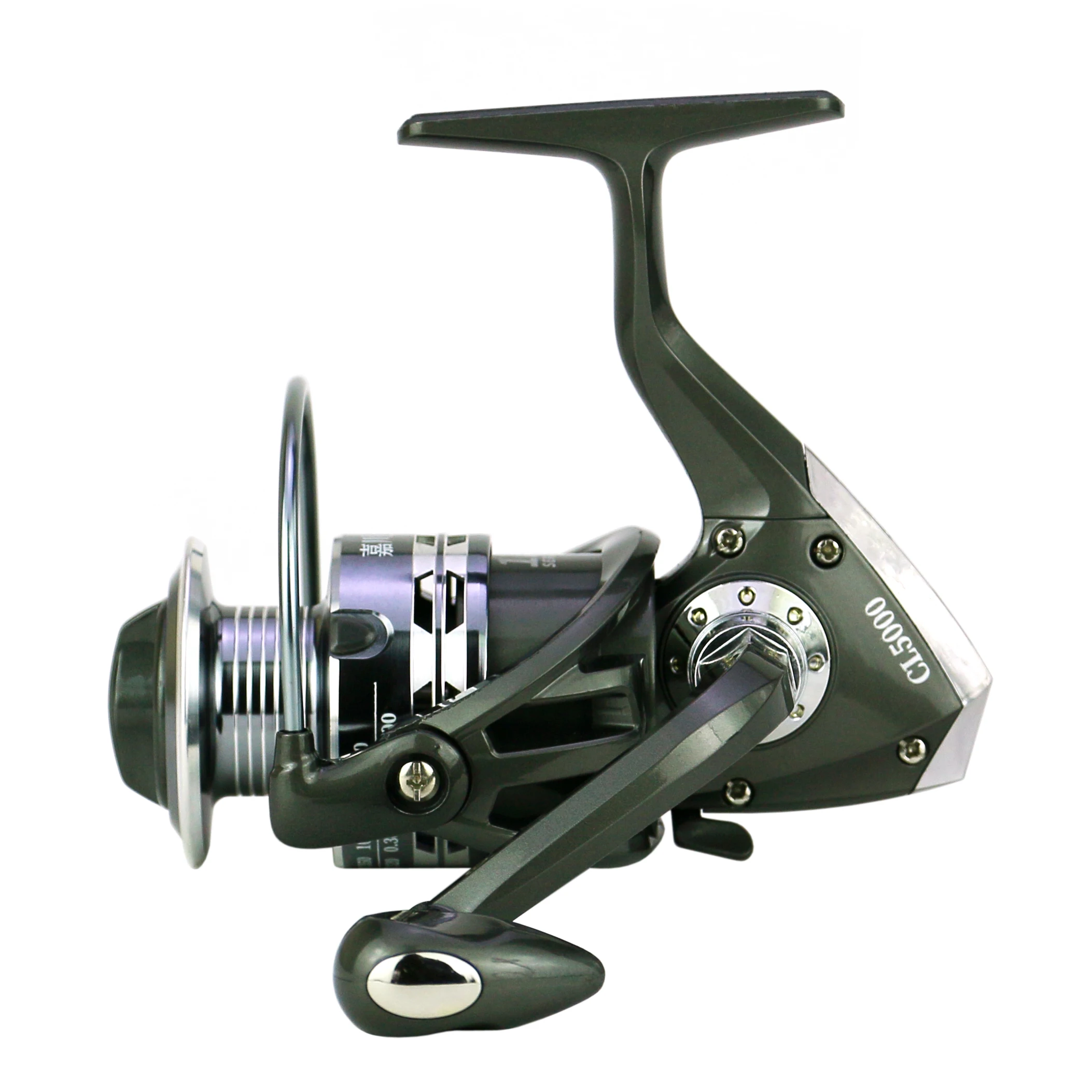 Катушка рыболовная металлическая с подшипником 12 шарикоподшипников