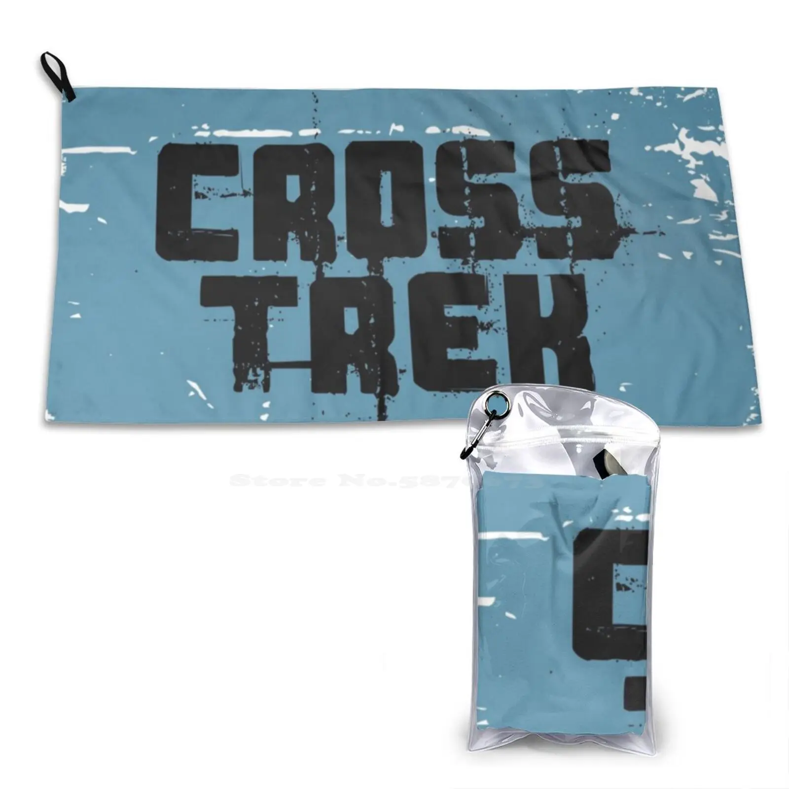 Crosstrek Lagoon Blue Pearl Рушники для ванной комнаты из сверхтонкого волокна Мочалка Jdm Boxer