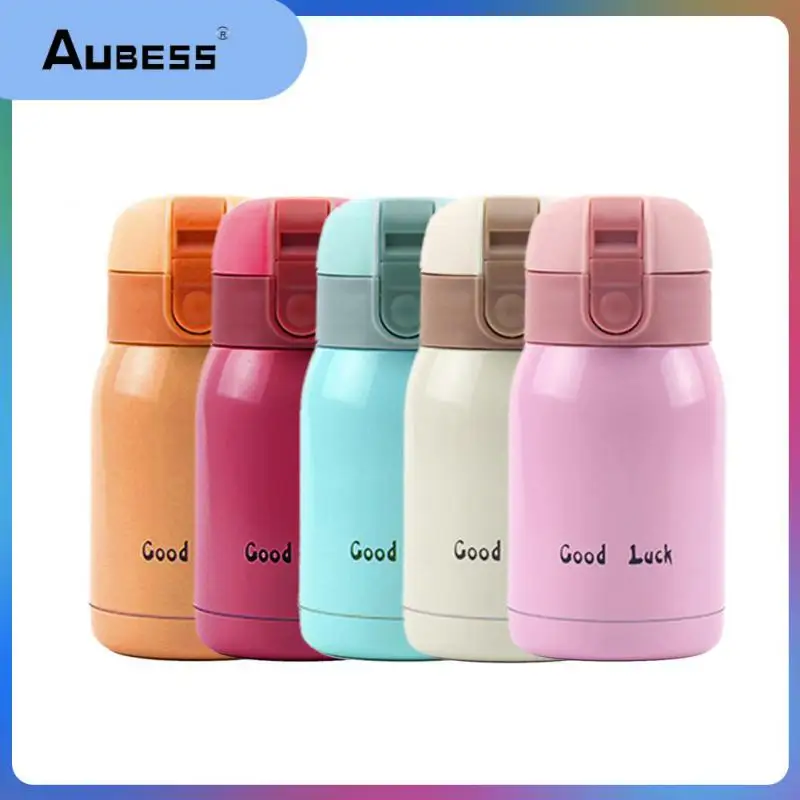 

Small Thermal Bottle Stainless Steel Tumbler Cup Thermos Portable Travel Bottles Kitchen Drinkware 200ml Water Bottle Mini