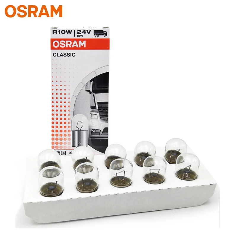 Стандартные парковочные огни для грузовиков OSRAM R10W 24 В 10 Вт оригинальные