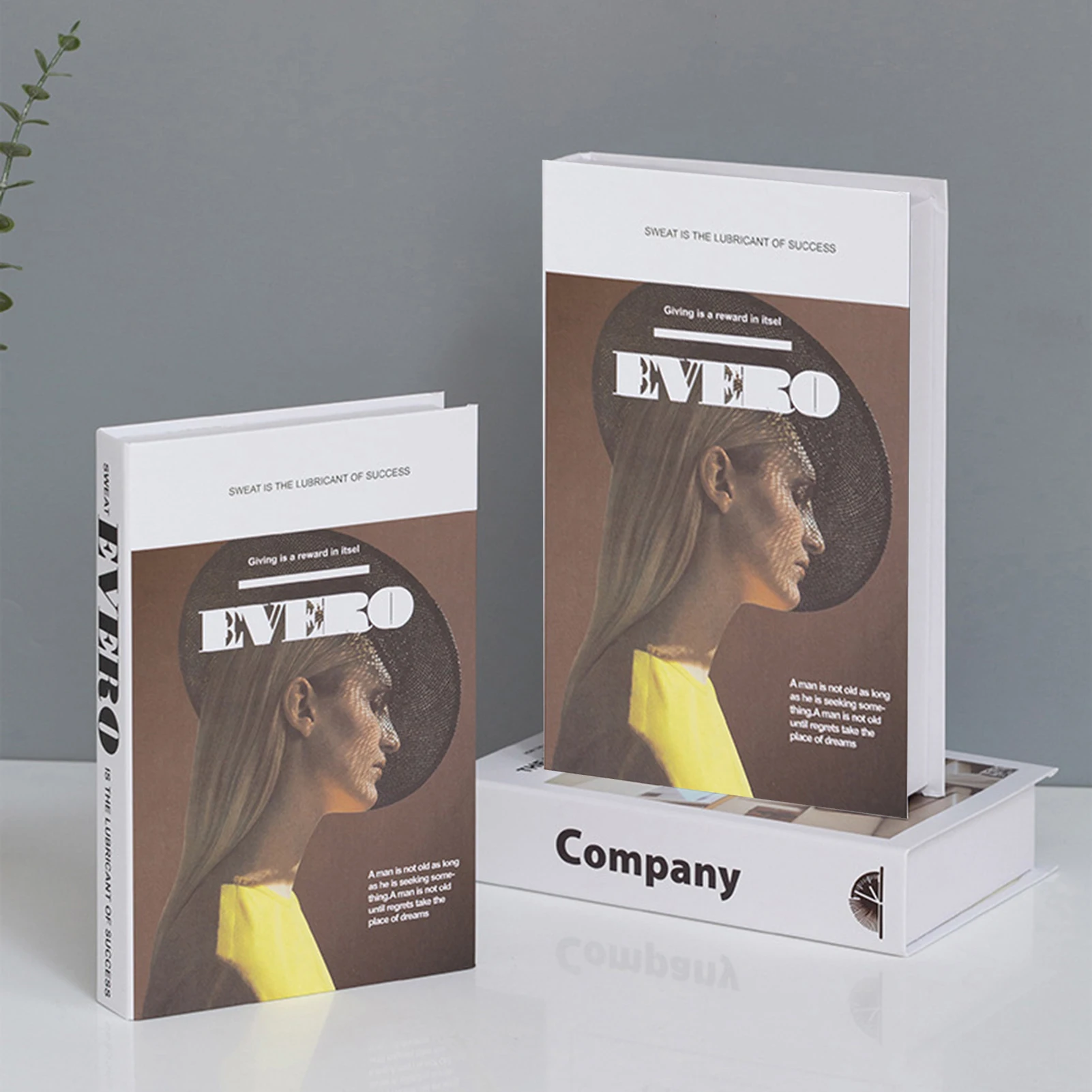 

Fashion Fake Books for Decoration Storage Box Luxury Decorative Book Living Room Decoration Simulation Books Ornaments for Home