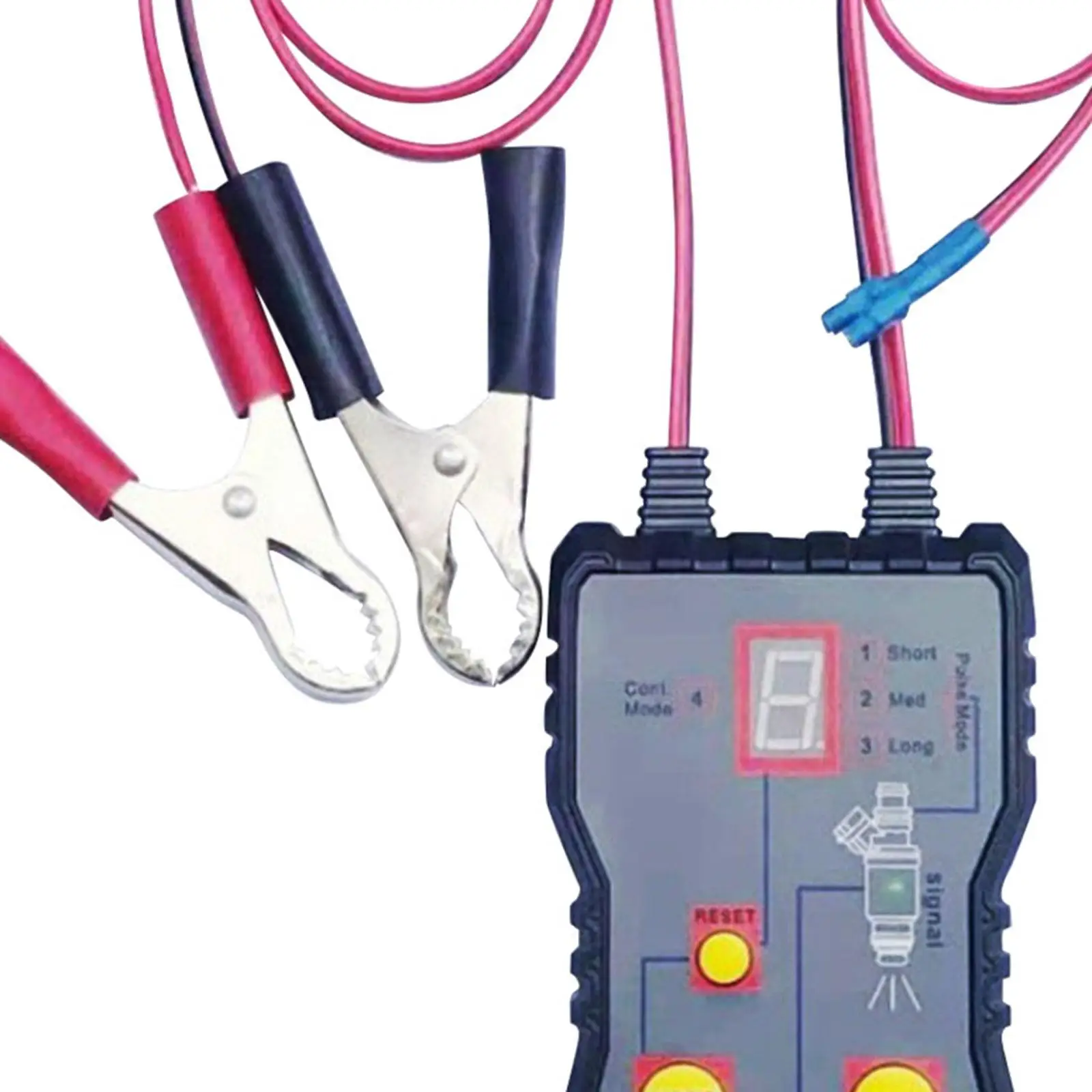 Тестер топливных форсунок 12 В адаптер тестера для застрягания автомобиля