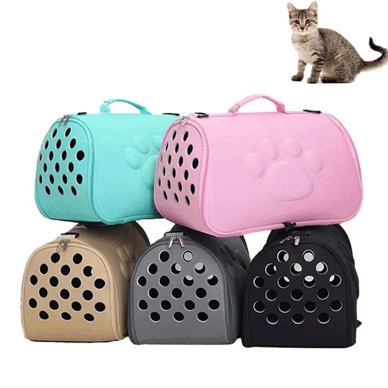 

Pet Dog Carrier Outdoor Travel Handbag Pouch Breathable Mesh EVA Single Shoulder Bag Sling Comfort Travel Tote Shoulder Bag