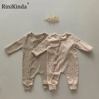 2022 autumn baby rompers newborn girls boys cotton clothes of long sheeve infant clothing pajamas bodysuits