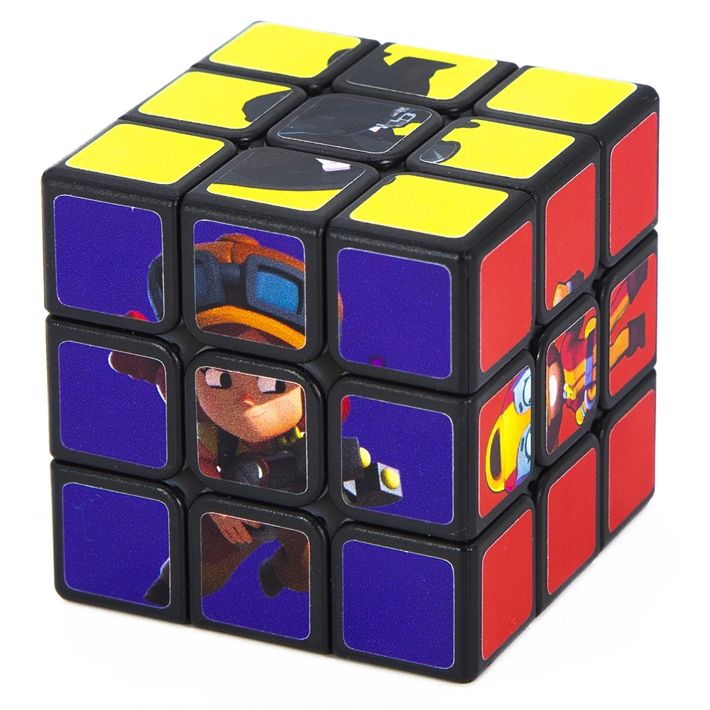 Puzzle magnetic cube 3x3 Brawl Stars/ (delivery from Russia)/popular game/development of memory and intelligence |