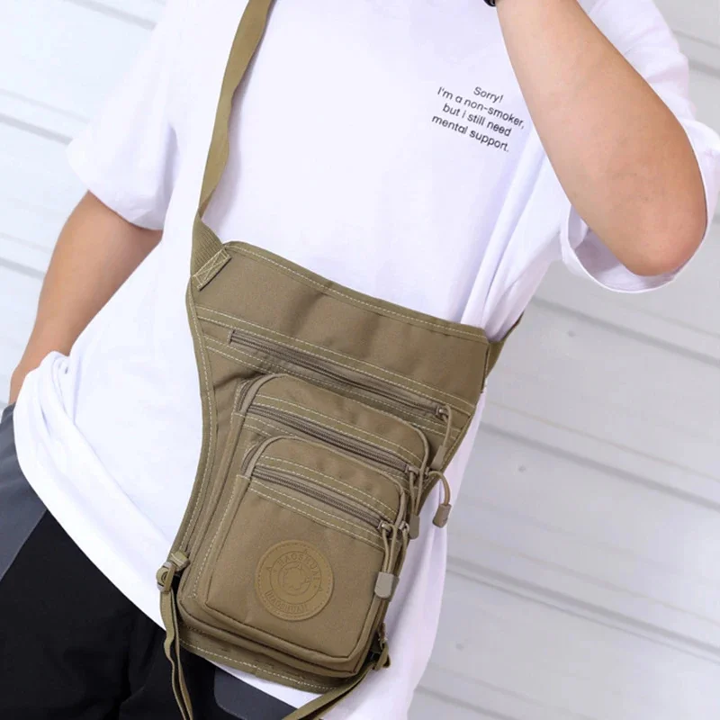 Забавная камуфляжная поясная сумка для мужчин в стиле милитари забавная