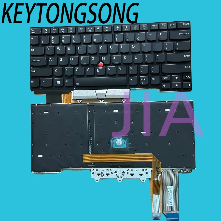 Клавиатура с подсветкой для Lenovo ThinkPad E14 R14 gen 1