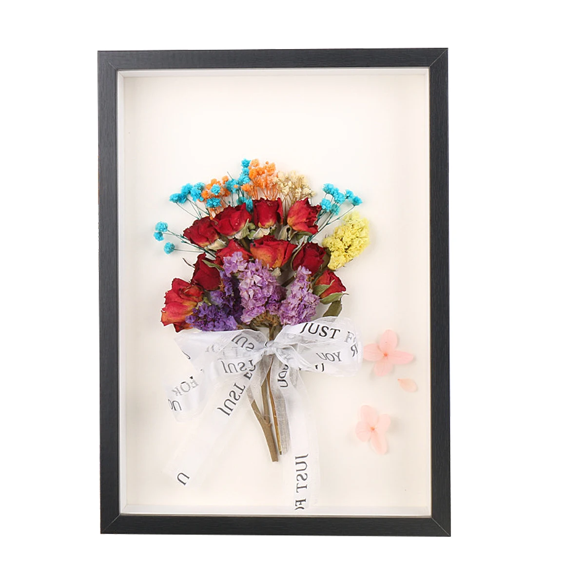 

Ручной вязаный букет из шерсти, фоторамка для высушенных цветов, двойного использования, 5 см