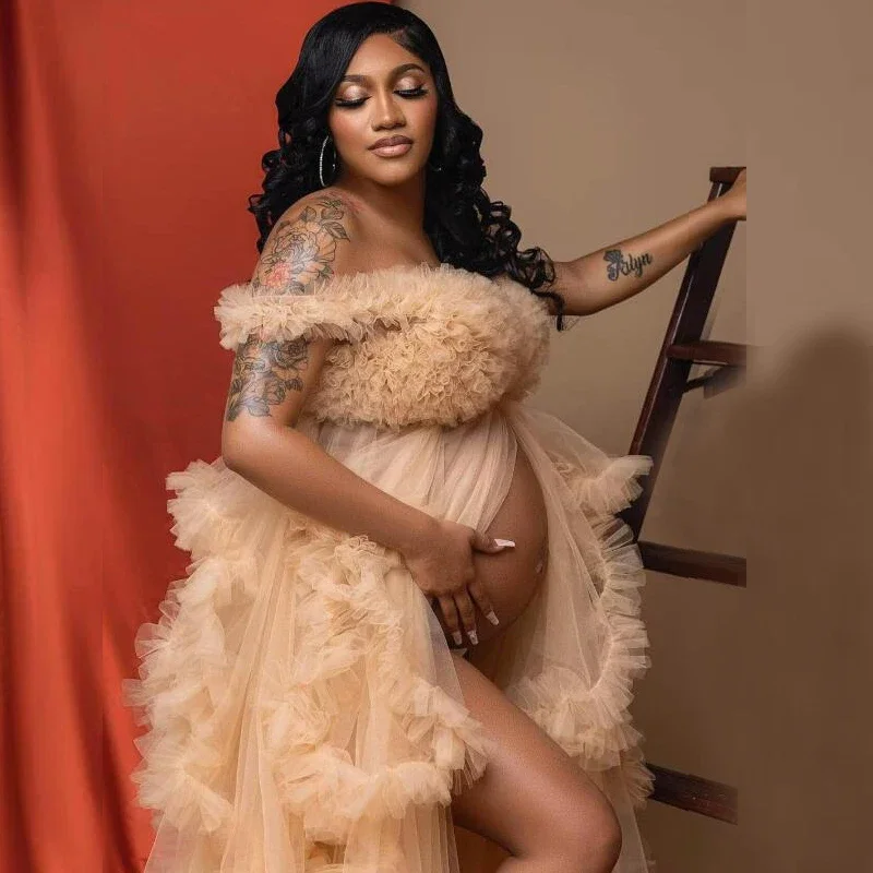 Фатиновые платья для беременных женщин фотосессии платье будущей матери