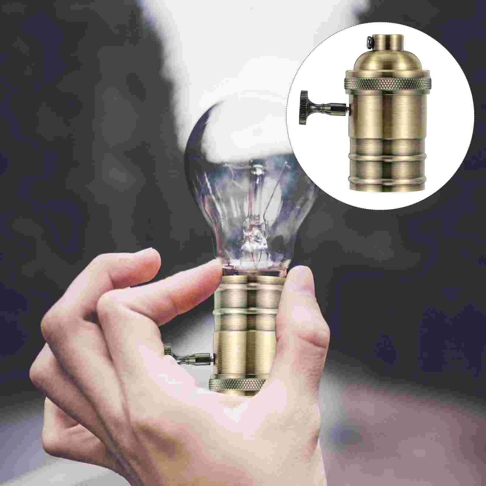 

Retro Lamp Holder Heat Resistant Light Bulb Hanging Lights Die Casting Sockets Edison Pendant