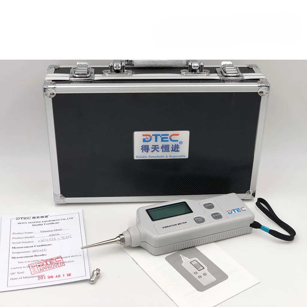 Высокоточный Виброметр DTEC AS63A
