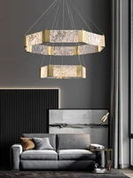postmodern light luxury chandelier simple atmosphere high end villa living room bedroom art chandelier