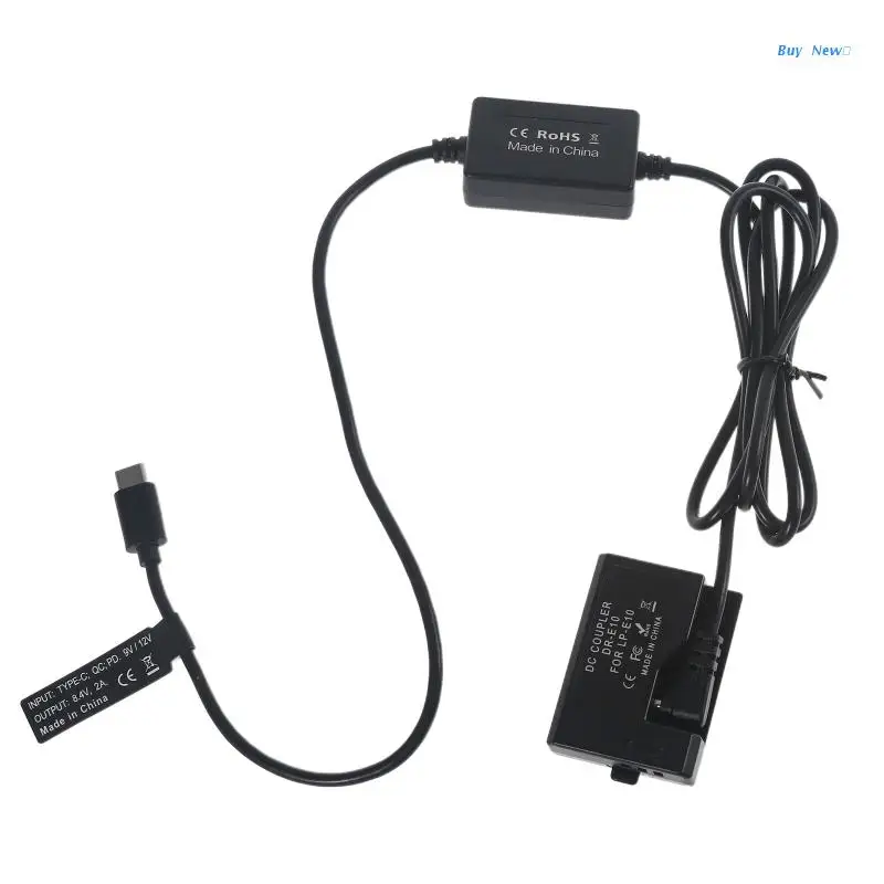 

Type-C AC Power Adapter Replacement for Kiss X50 X70, 2000D 1500 1300
