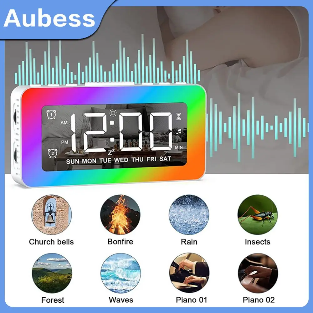 

Durable Luminous Alarm Clock Widely Used Energy-saving And Environmentally Friendly Intelligent Alarm Clock Seven Ringtones