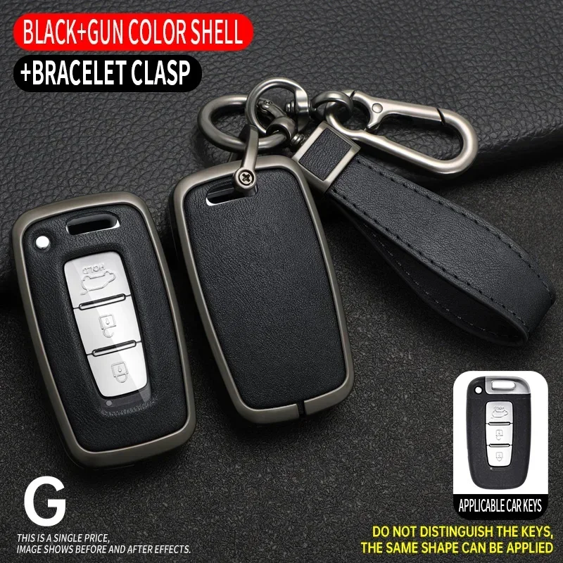 

Чехол для автомобильного ключа с 3/4-кнопками для Hyundai Kia EQUUS Optima K5 Forte Opirus Rohens Ix35 SOUL SORENTO MOHAVE Borrego Shell Fob