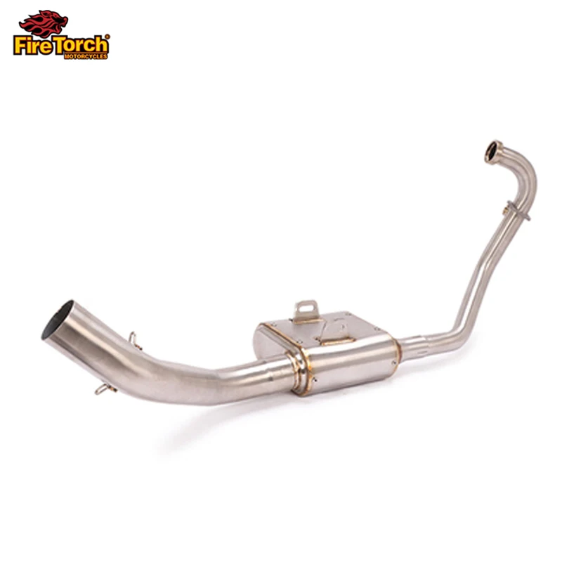 

Для Cfmoto Nk250 Nk250Sr 300Nk Nk300 300Ss Nk300Sr мотоциклетный глушитель, модифицированная выхлопная труба Escape, передняя и задняя труба давления