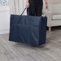 large capacity quilt clothes storage bag closet organizer move baggage handbag zipper travel waterproof dustproof storage bags
