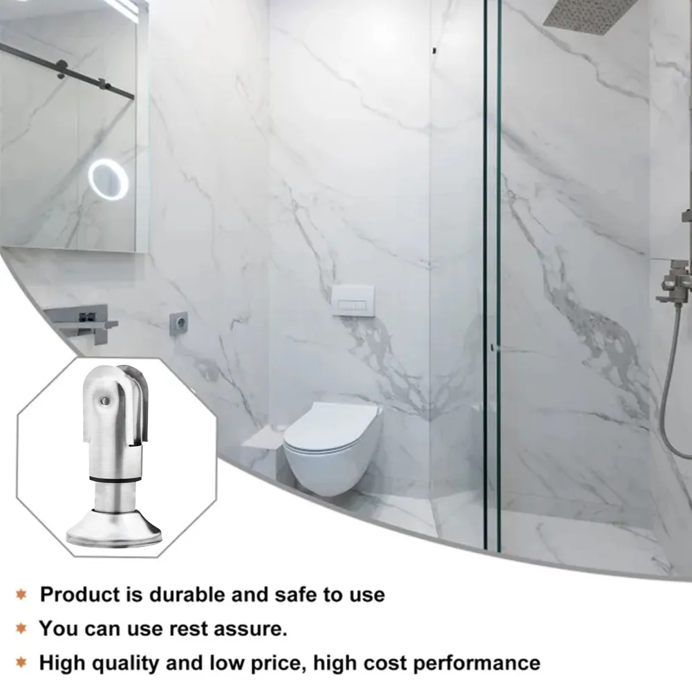 

Public Restroom Adjustable Support Foot Toilet Partition Bracket Stainless Steel Support Feet Furniture Leg Hardware Accessories