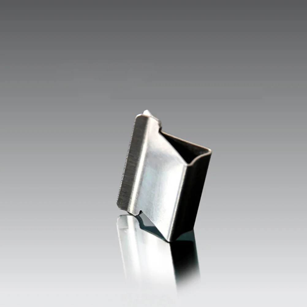 50 шт. диспенсер для машинки стрижки бумаги зажимы моллюсков металлический