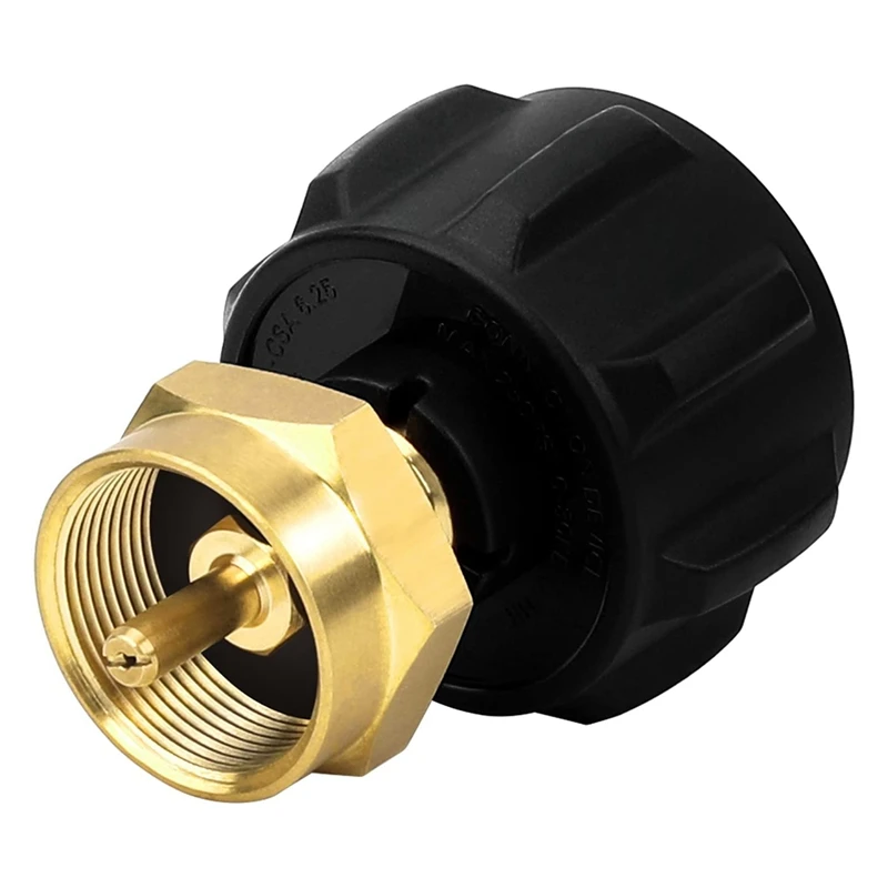 

Propane Refill Adapter-LP Cylinder Tank Coupler To 1 Lb Throwaway Disposable Propane Bottle,Fits QCC1/Type1 Propane Tank