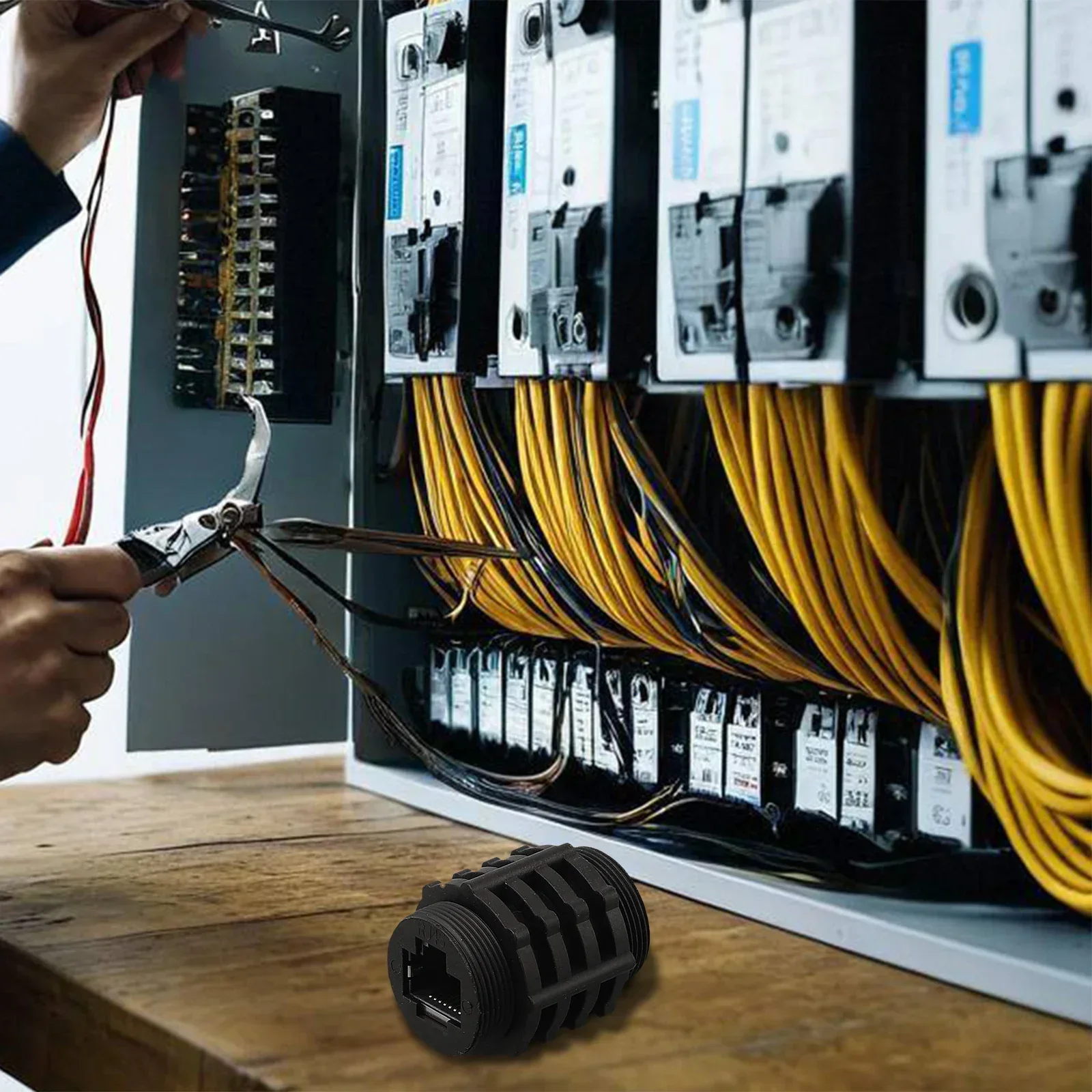 Водонепроницаемый разъем E13 соединительная муфта сетевого коммутатора двойная