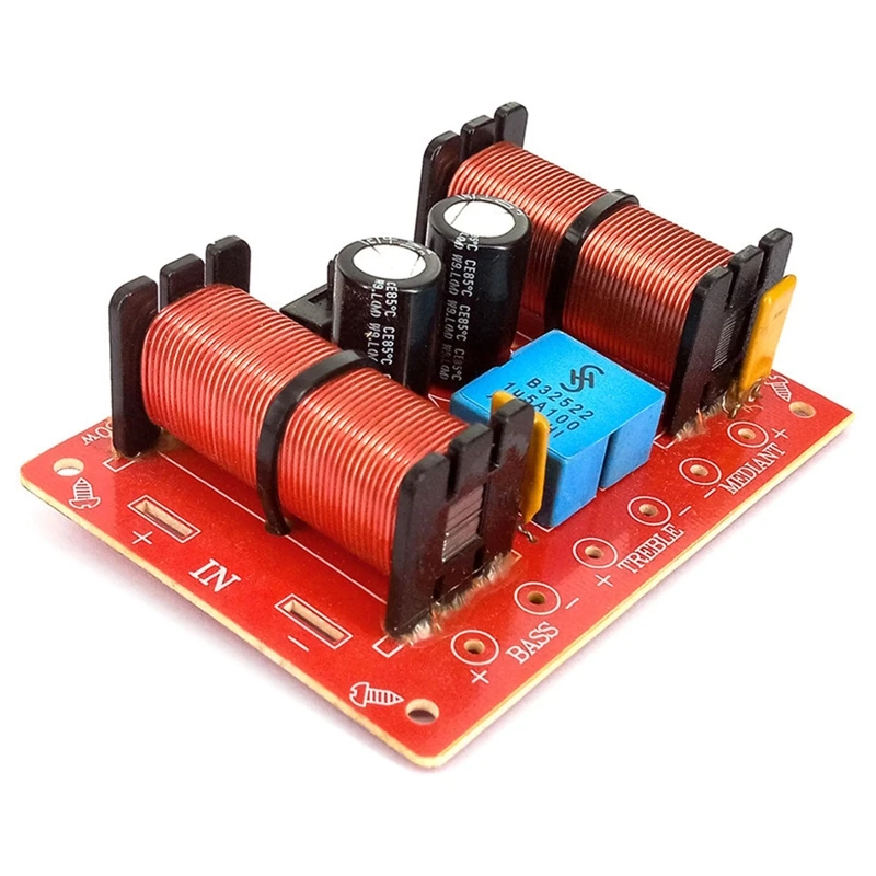 

3-ходовой делитель частоты динамика, 150 Вт, модуль фильтра Hi-Fi для модификации домашнего динамика «сделай сам»